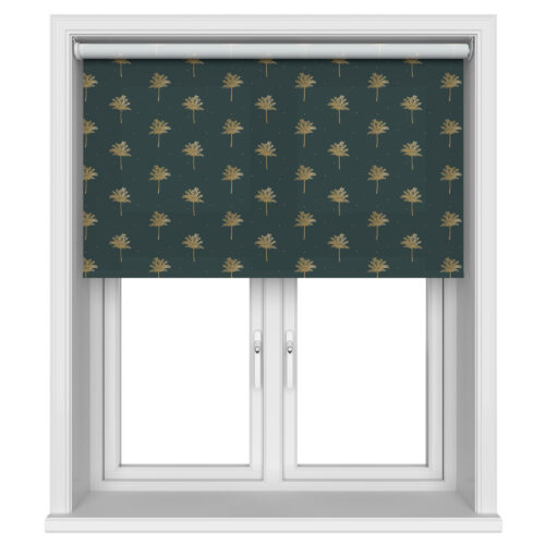 Sara Miller Small Palm Tree Forest Green Motorised