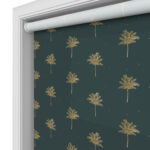 Sara Miller Small Palm Tree Forest Green Motorised