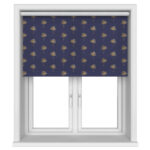 Sara Miller Small Palm Tree Navy Motorised