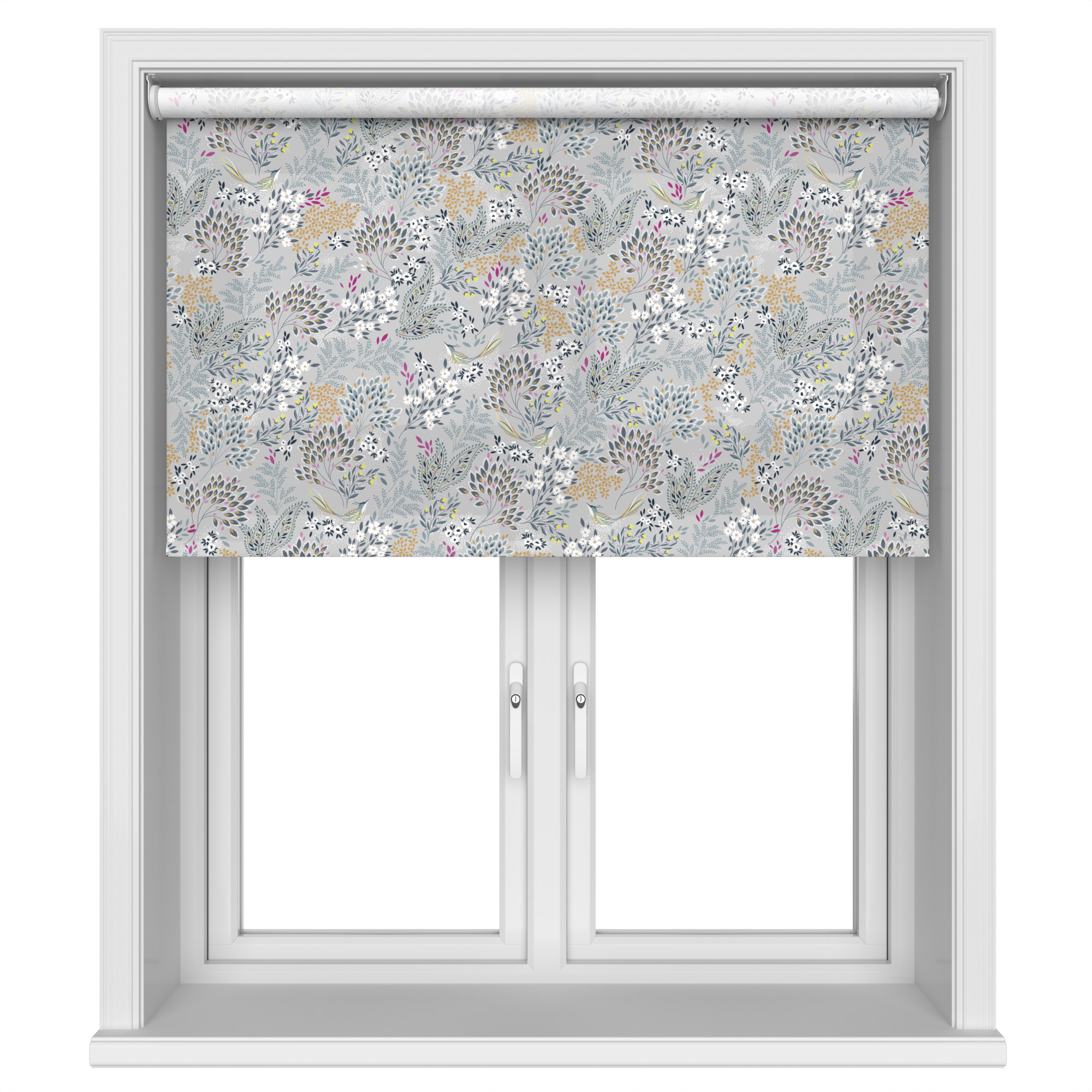 Sara Miller Songbird Soft Grey Motorised