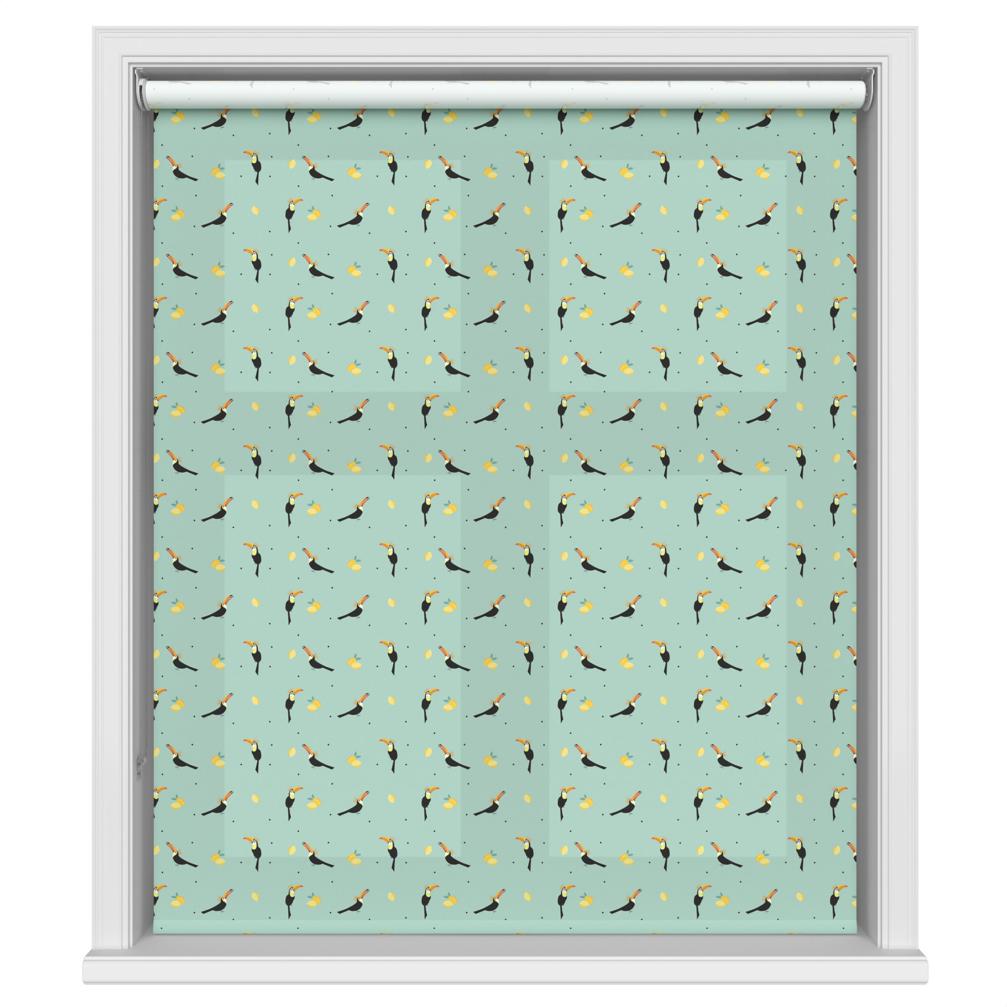 Sara Miller Toucans Aqua - Image 2