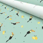 Sara Miller Toucans Aqua