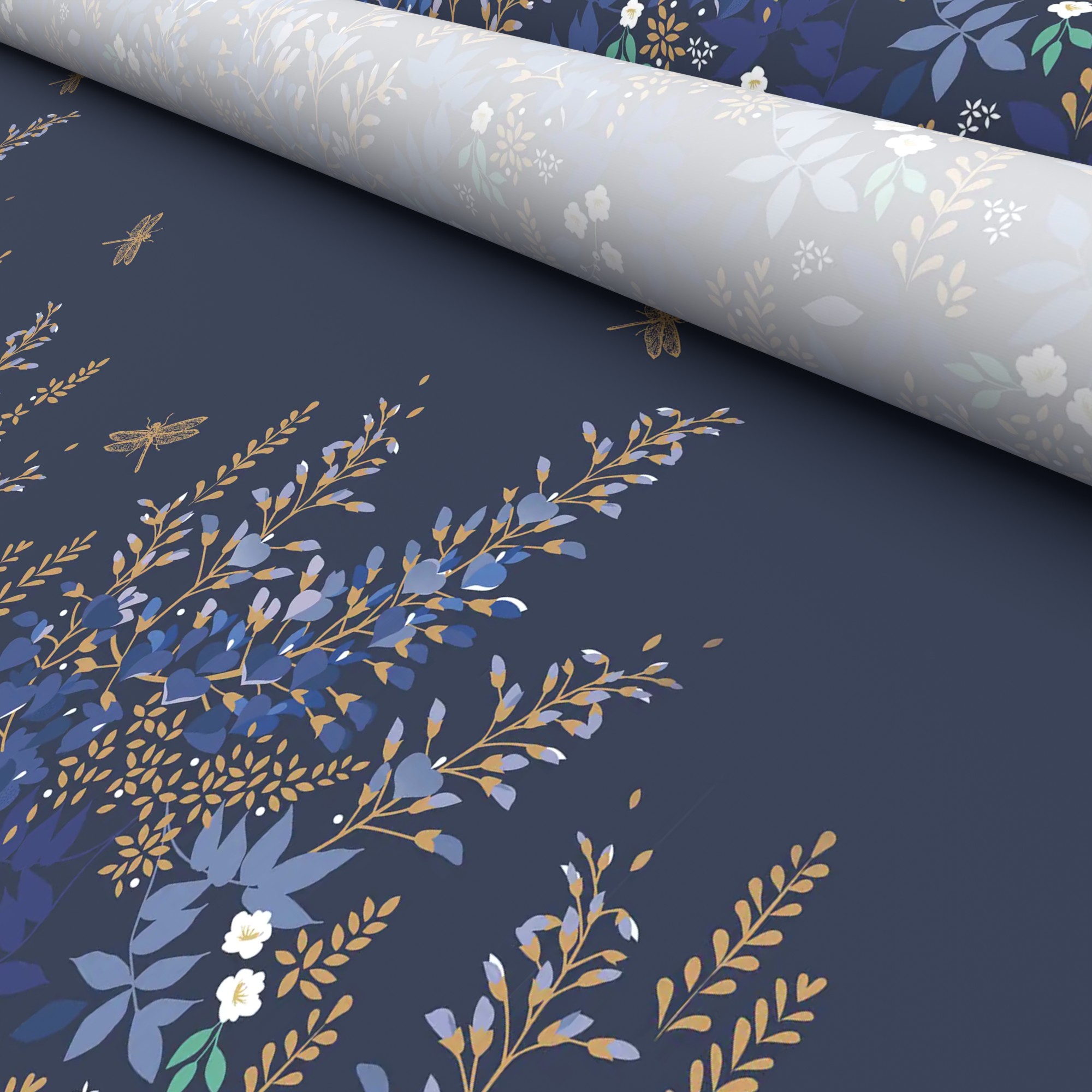 TwistFit Sara Miller Wisteria Navy - Image 5