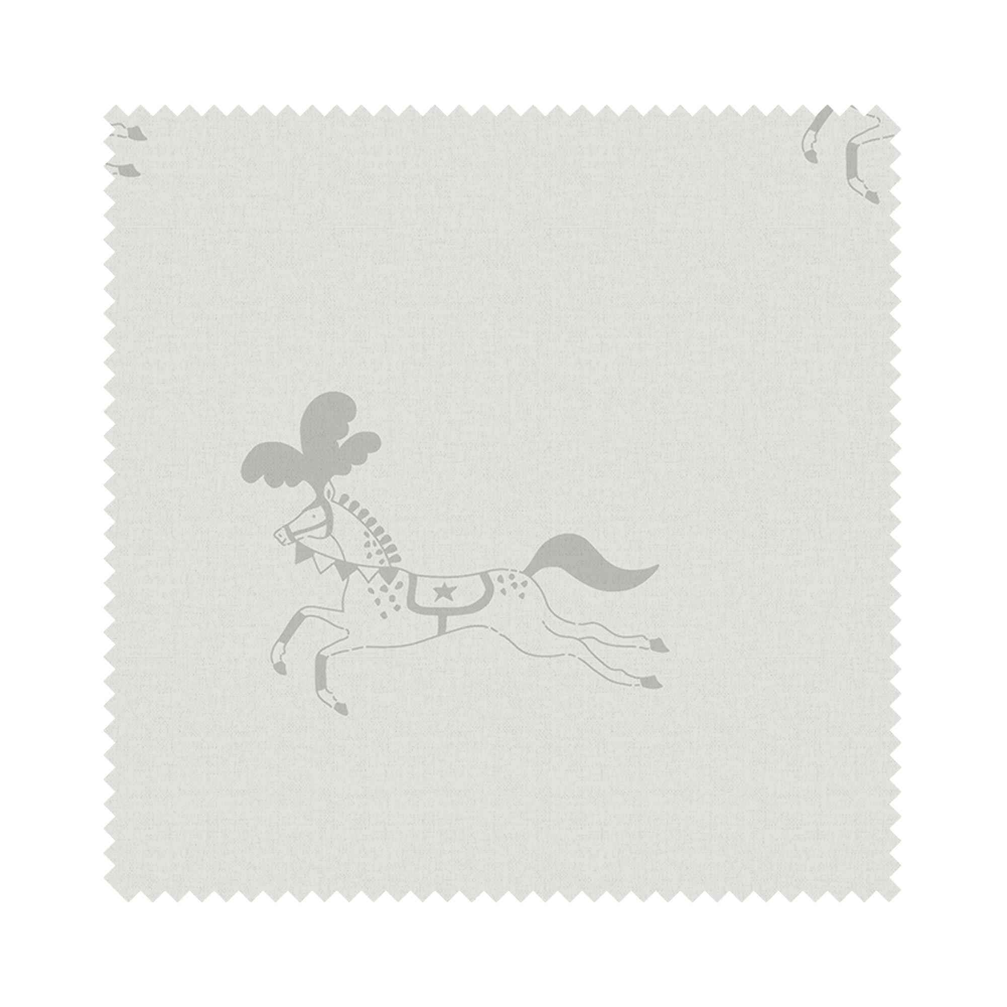 Sophie Allport Fairground Ponies Warm Grey - Image 6