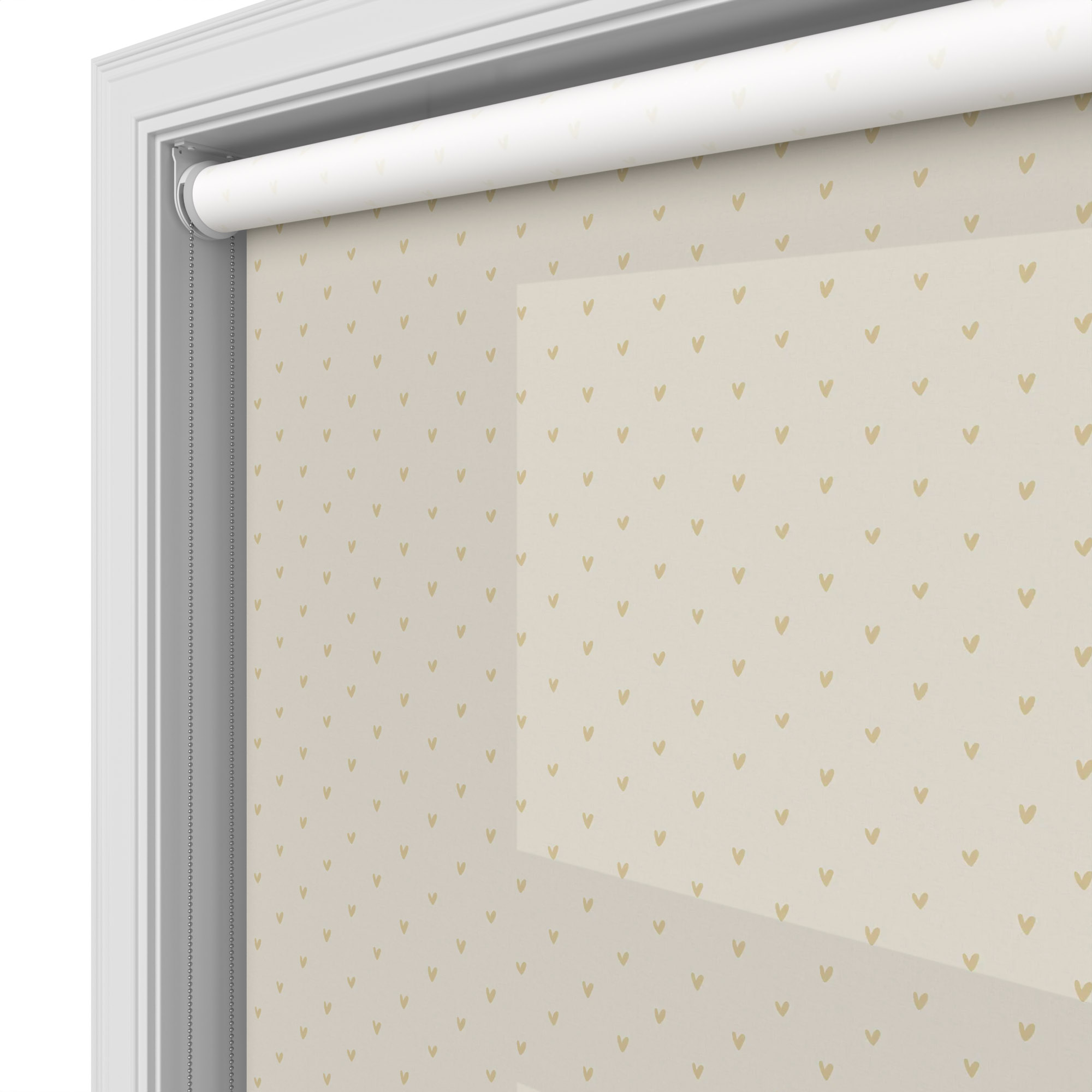 Sophie Allport Hearts Soft Mustard - Image 4