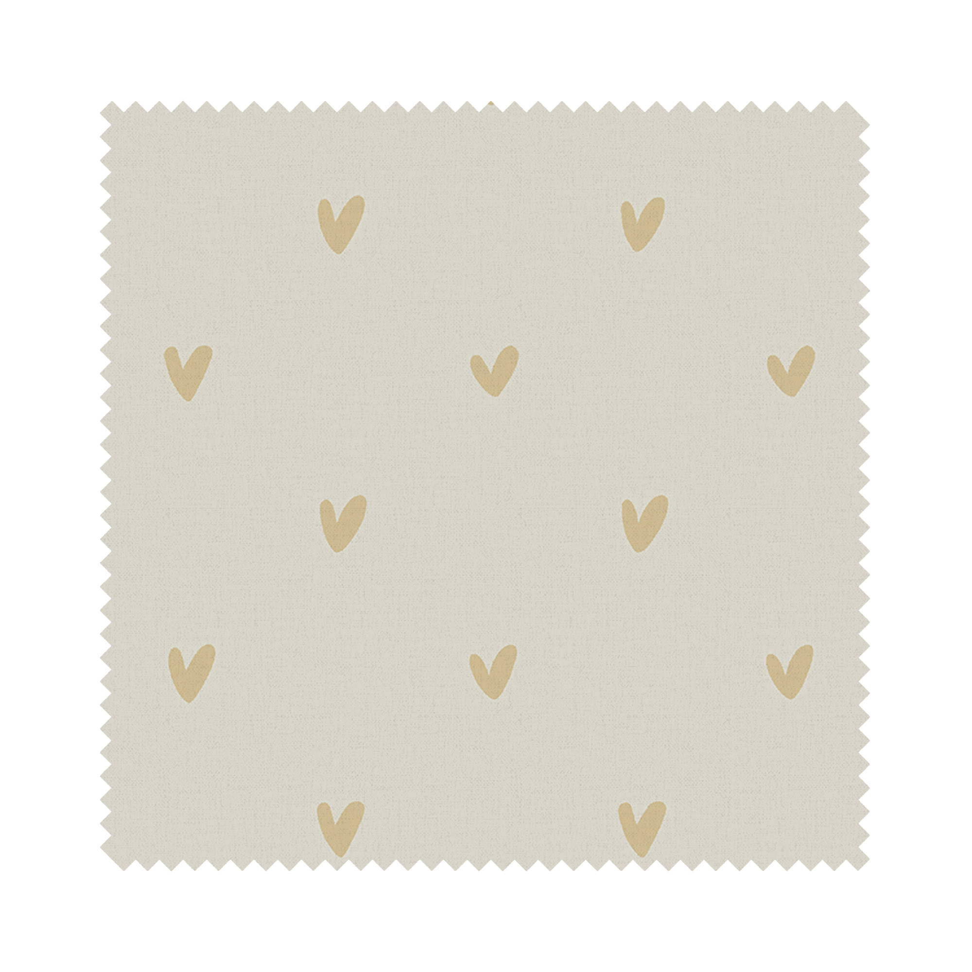 Sophie Allport Hearts Soft Mustard - Image 6