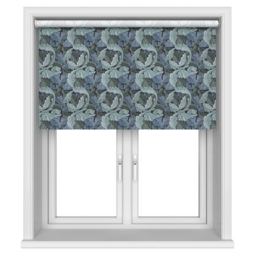 William Morris At Home Acanthus Indigo Motorised