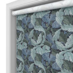 William Morris At Home Acanthus Indigo Motorised