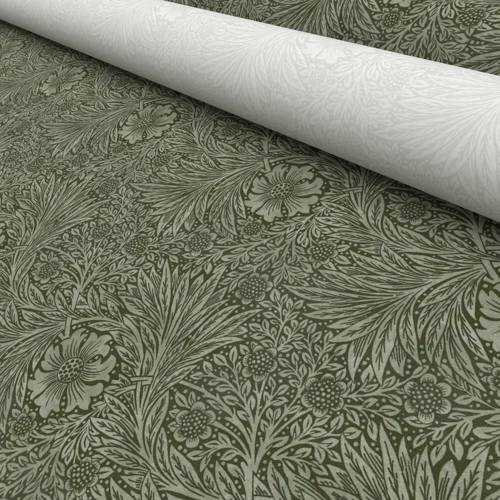 TwistFit William Morris At Home Marigold Sage - Image 5