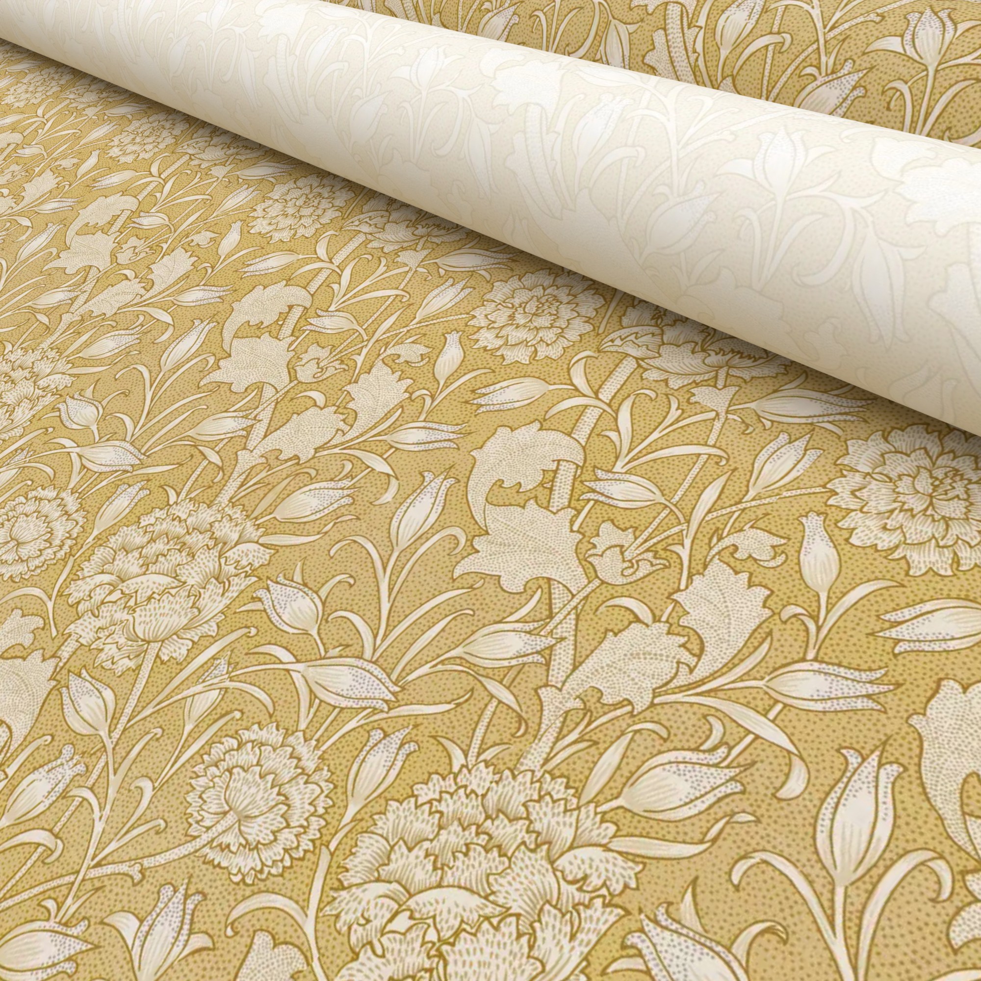 William Morris At Home Wild Tulip Ochre - Image 6