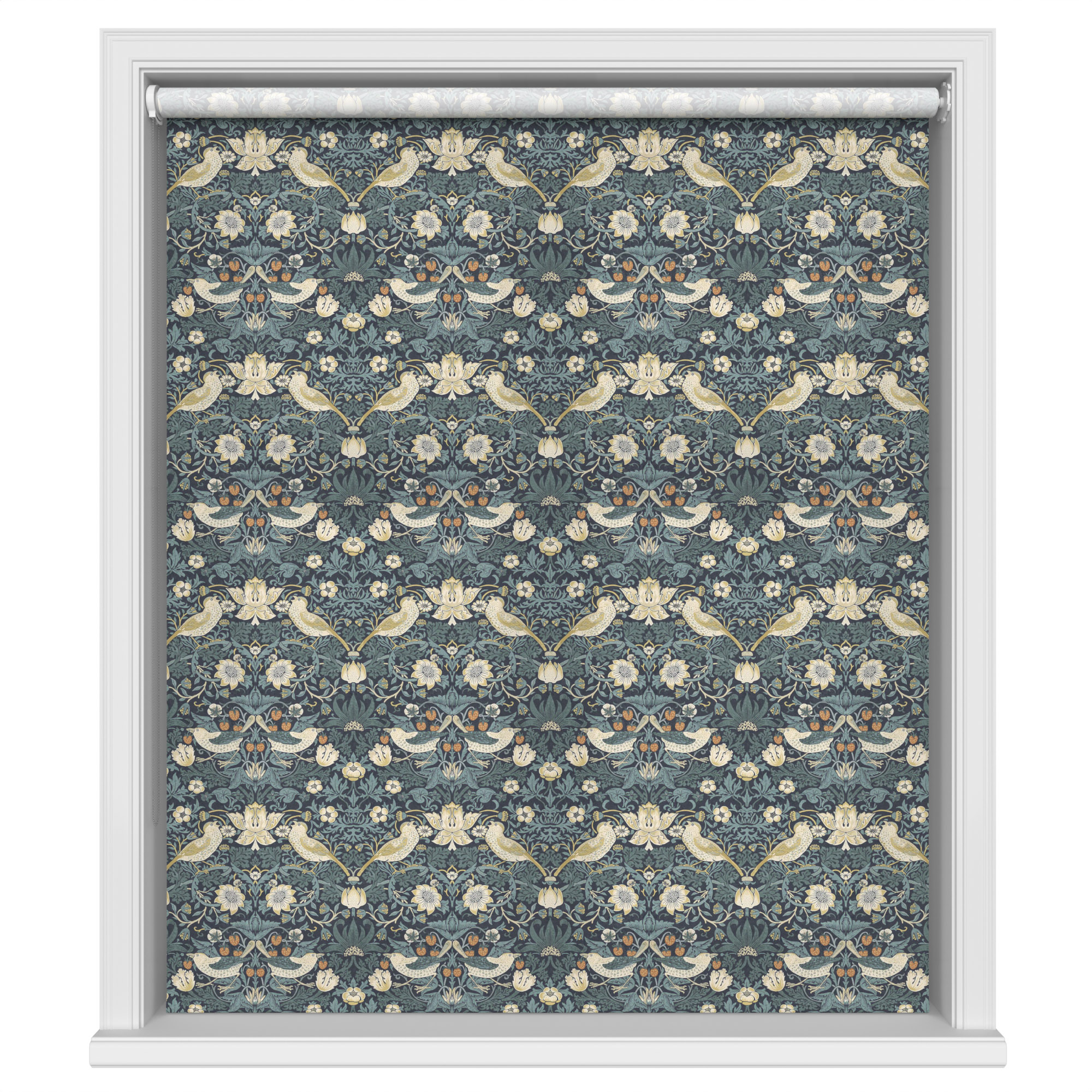 TwistFit William Morris At Home Strawberry Thief Indigo - Image 2