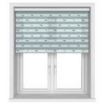 Sophie Allport Whale Stripe Deep Duckegg Motorised