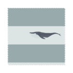Sophie Allport Whale Stripe Deep Duckegg