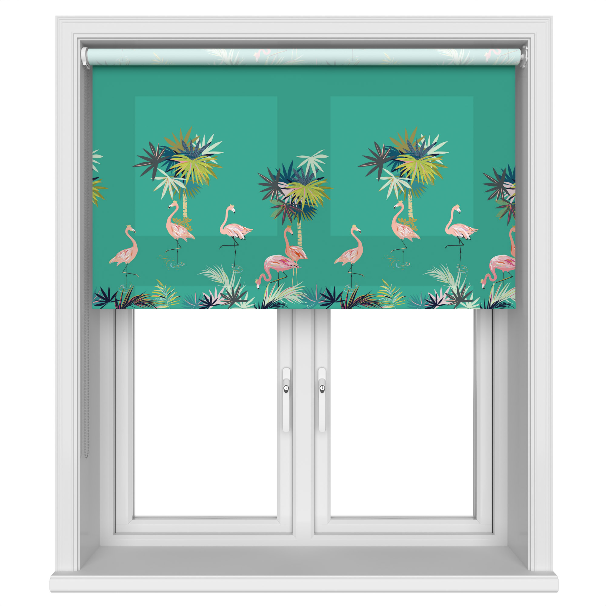 TwistFit Sara Miller Flamingo Border Green