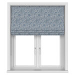 William Morris At Home Compton Silhouette Velvet Indigo No Drill