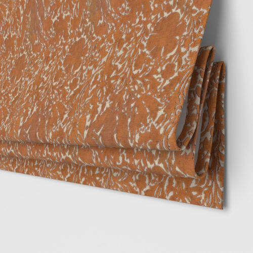 William Morris At Home Compton Silhouette Velvet Terracotta Motorised