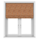 William Morris At Home Compton Silhouette Velvet Terracotta Motorised