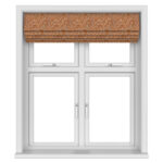 William Morris At Home Compton Silhouette Velvet Terracotta Motorised