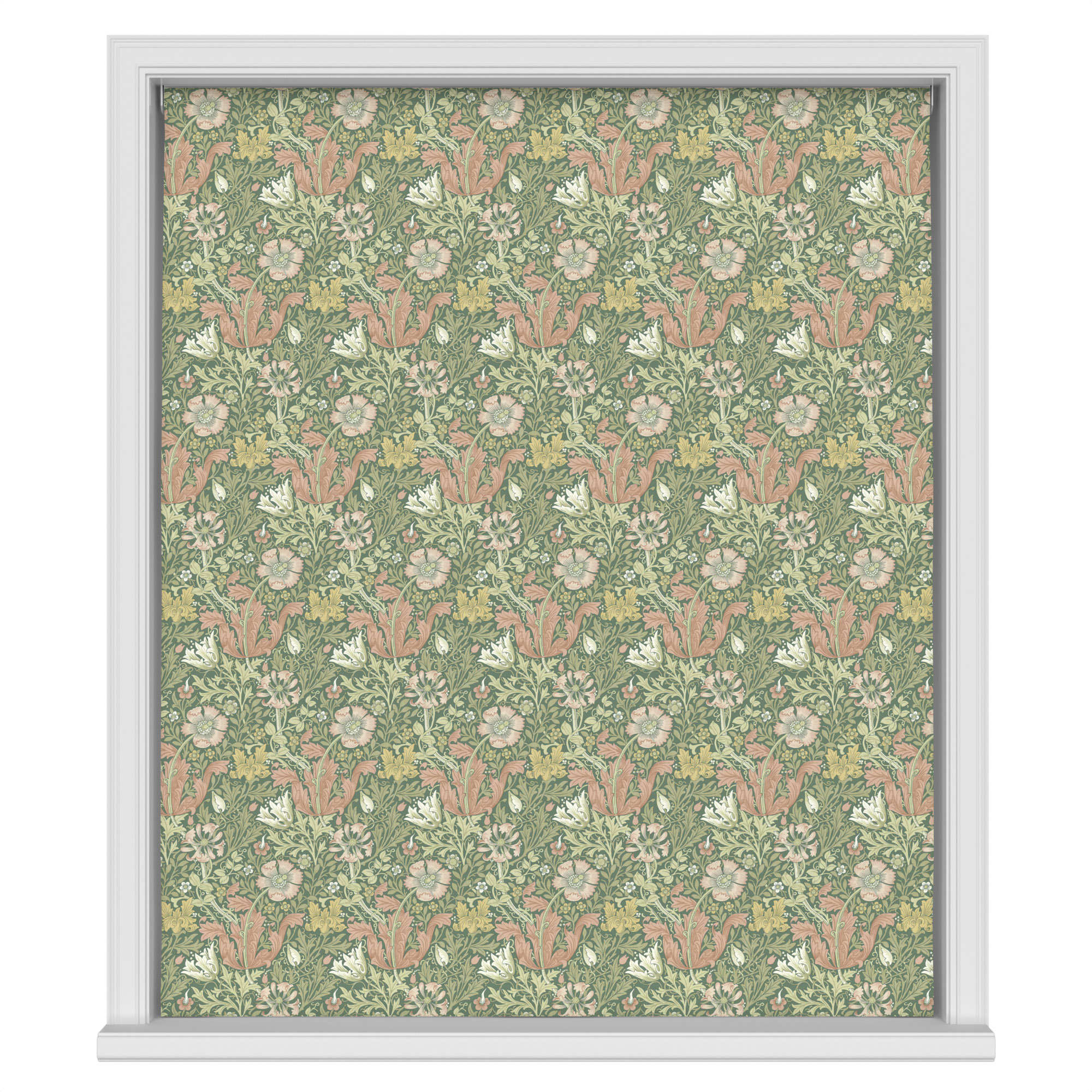 William Morris At Home Compton Velvet Apple Motorised - Image 2