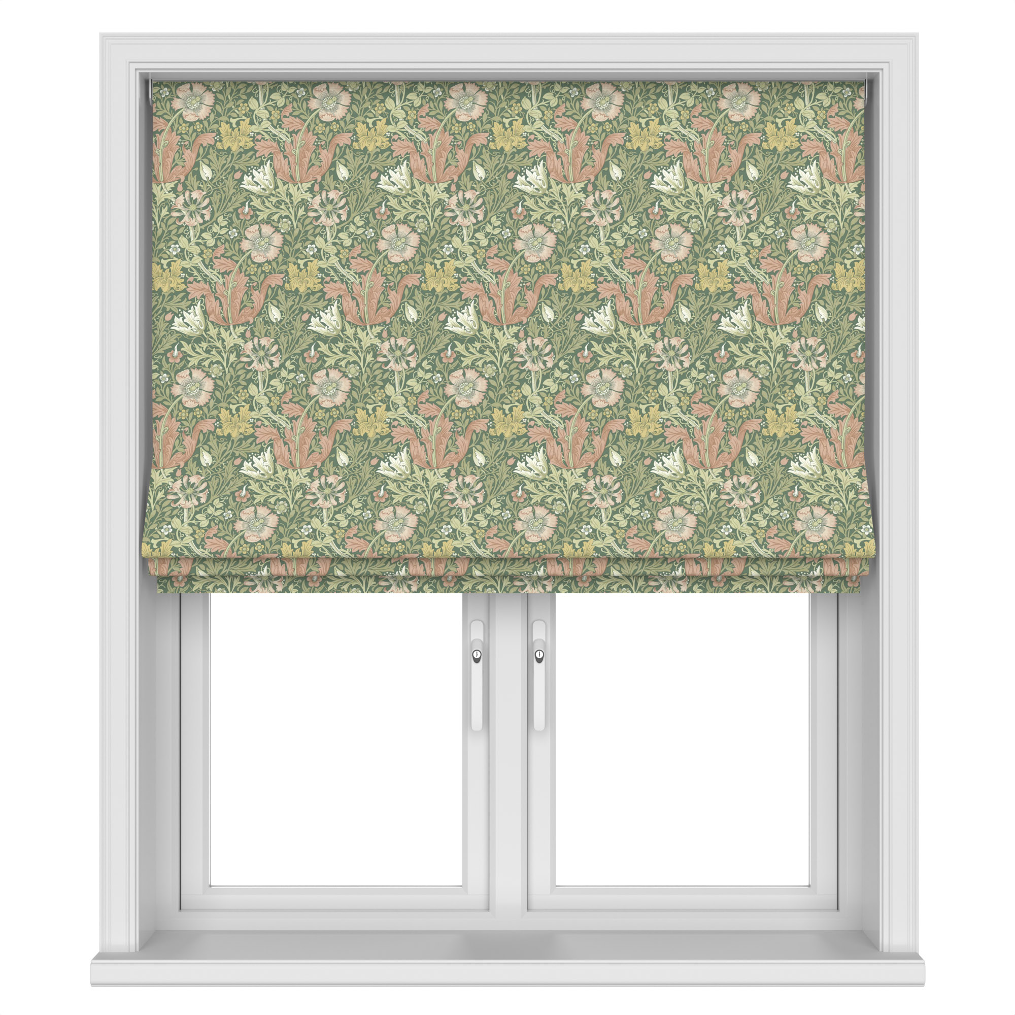 William Morris At Home Compton Velvet Apple Motorised - Image 3