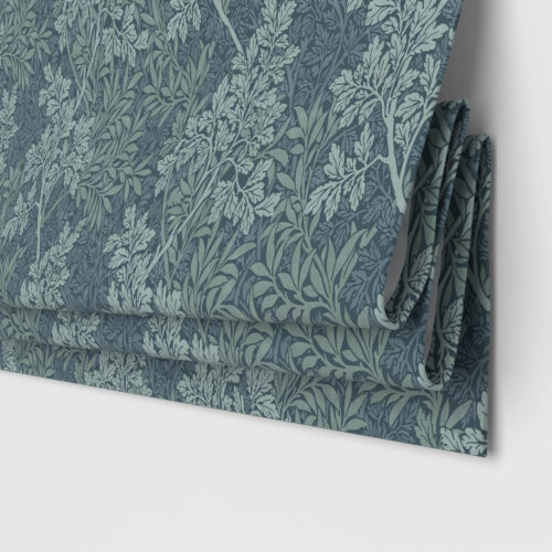 William Morris At Home Foliage Indigo Motorised