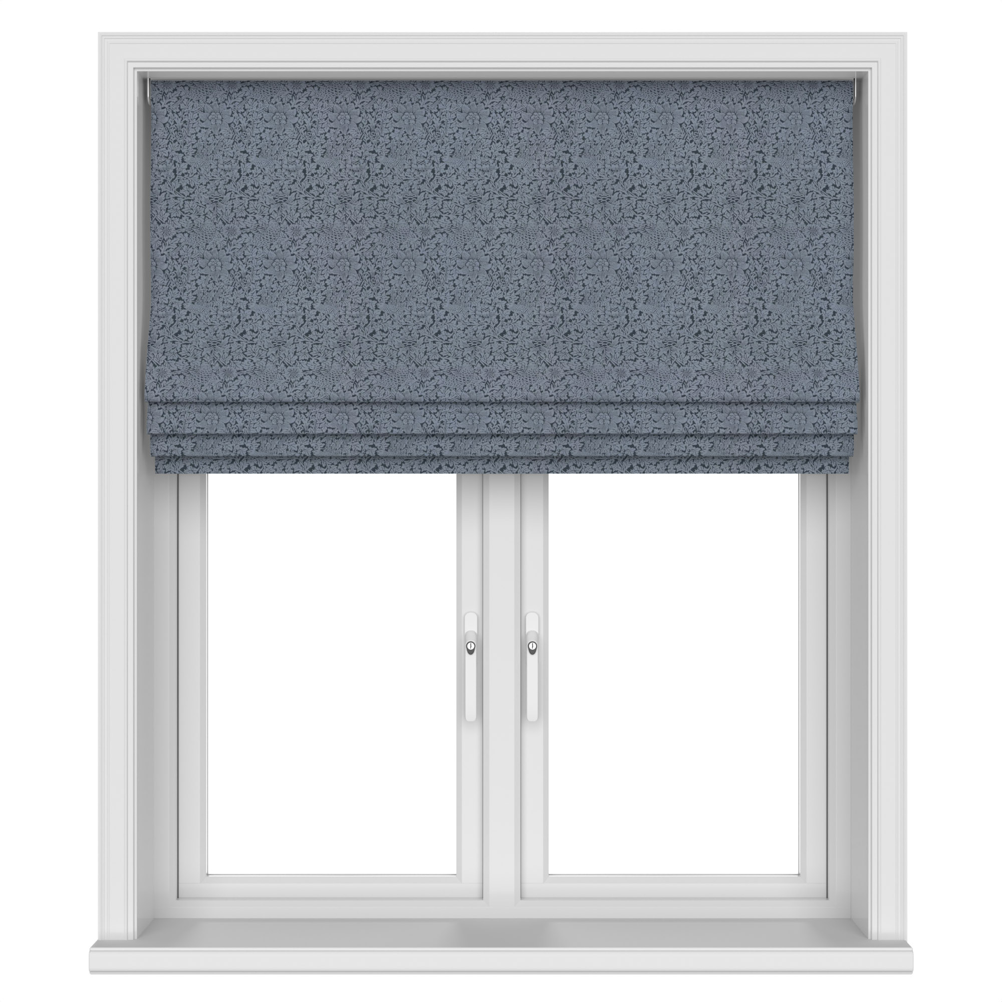 William Morris At Home Bird and Anemone Woven Midnight Motorised - Image 4