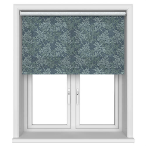 William Morris At Home Foliage Indigo Motorised