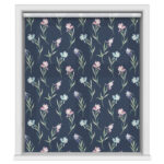Laura Ashley Hawling Irises Midnight Navy