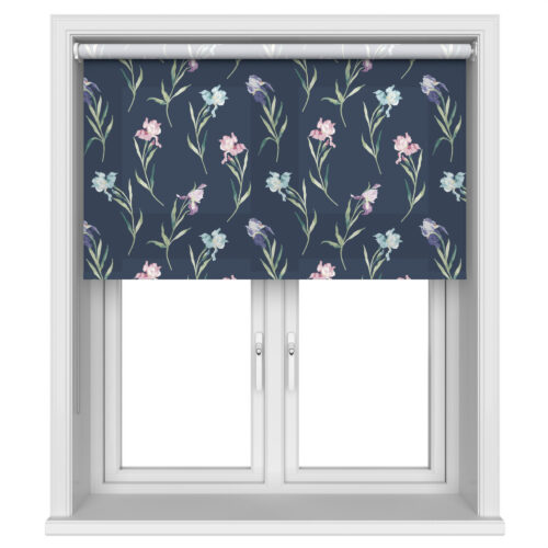 TwistFit Laura Ashley Hawling Irises Midnight Navy
