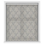Laura Ashley Peacock Damask Steel
