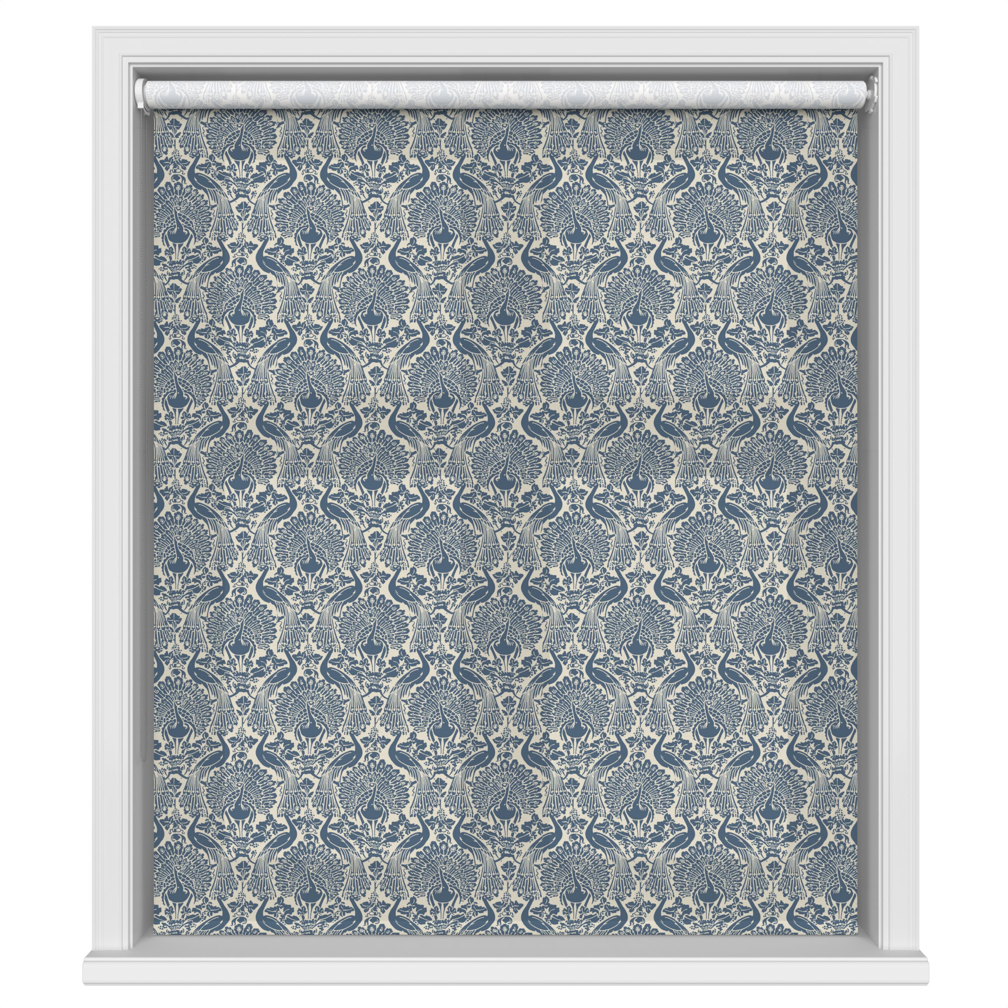 TwistFit Laura Ashley Peacock Damask Dusky Seaspray - Image 2
