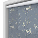 Laura Ashley Pussy Willow Dark Seaspray Motorised