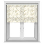 Laura Ashley Pussy Willow Ochre Yellow Motorised
