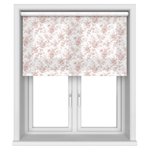Laura Ashley Walled Garden Dark Blush Motorised