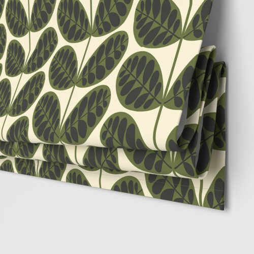 Orla Kiely Botanica Stem Green Motorised