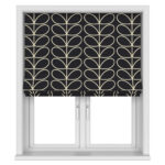 Orla Kiely Jumbo Linear Stem Liquorice Motorised