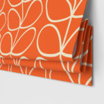 Orla Kiely Jumbo Linear Stem Persimmon Motorised