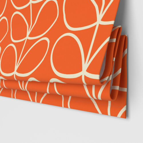 Orla Kiely Jumbo Linear Stem Persimmon Motorised
