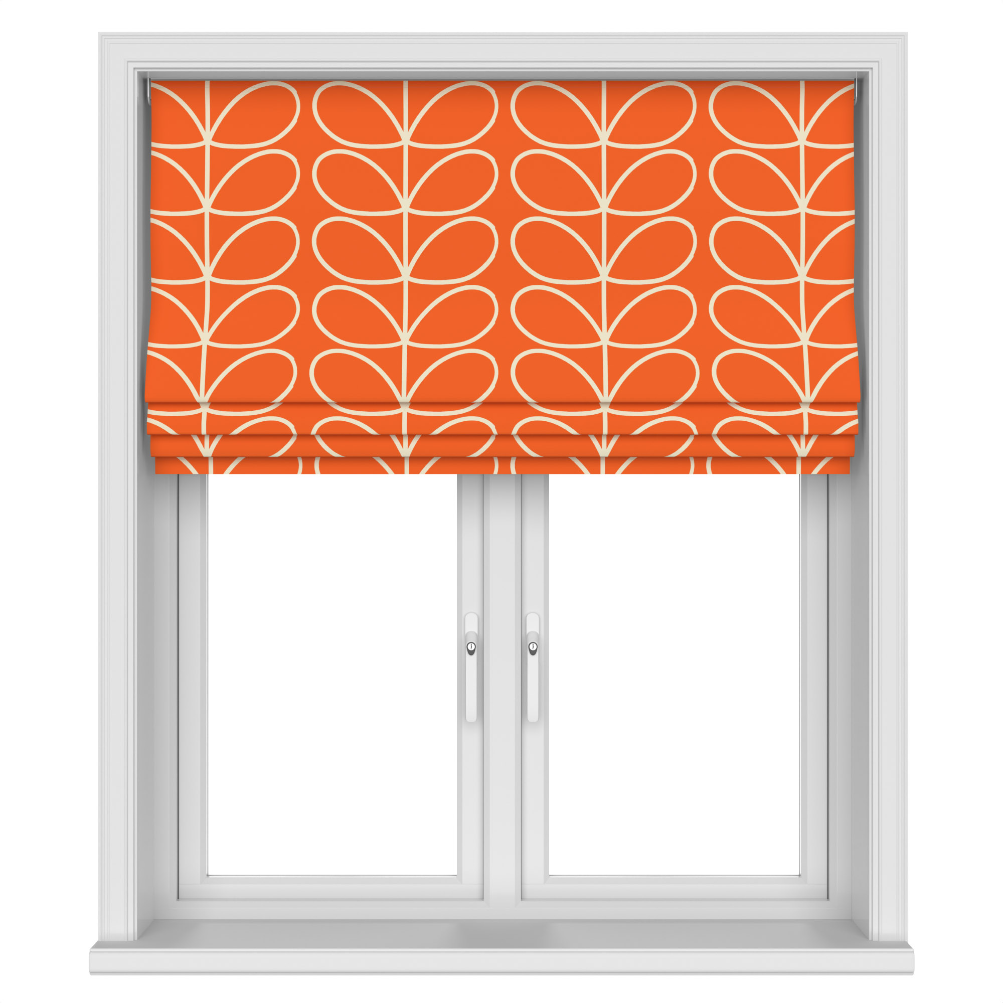 Orla Kiely Jumbo Linear Stem Persimmon Motorised - Image 4
