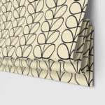 Orla Kiely Linear Stem Black Motorised