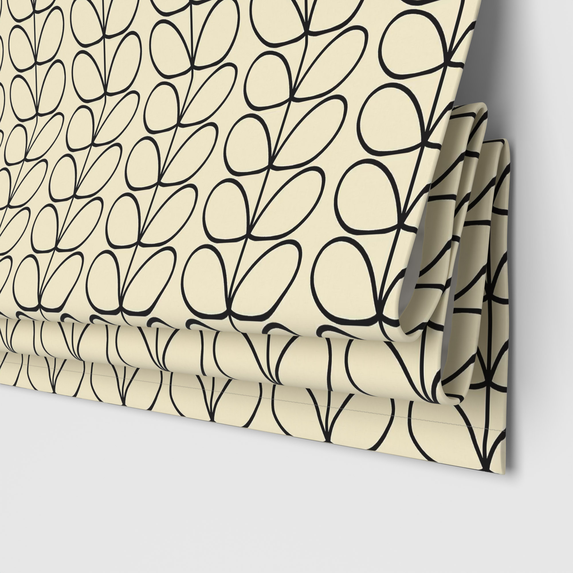 Orla Kiely Linear Stem Black Motorised