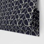 Orla Kiely Linear Stem Navy Whale Motorised