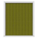 Orla Kiely Linear Stem Olive & Black Motorised