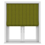 Orla Kiely Linear Stem Olive & Black Motorised