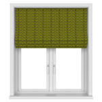 Orla Kiely Linear Stem Olive & Black Motorised