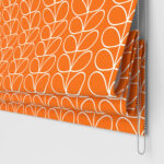 Orla Kiely Linear Stem Persimmon No Drill
