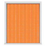 Orla Kiely Linear Stem Persimmon Motorised