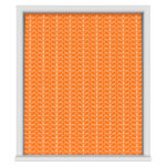 Orla Kiely Linear Stem Persimmon No Drill