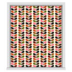Orla Kiely Multi Stem Pink & Red No Drill