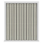 Orla Kiely Solid Stem Black No Drill